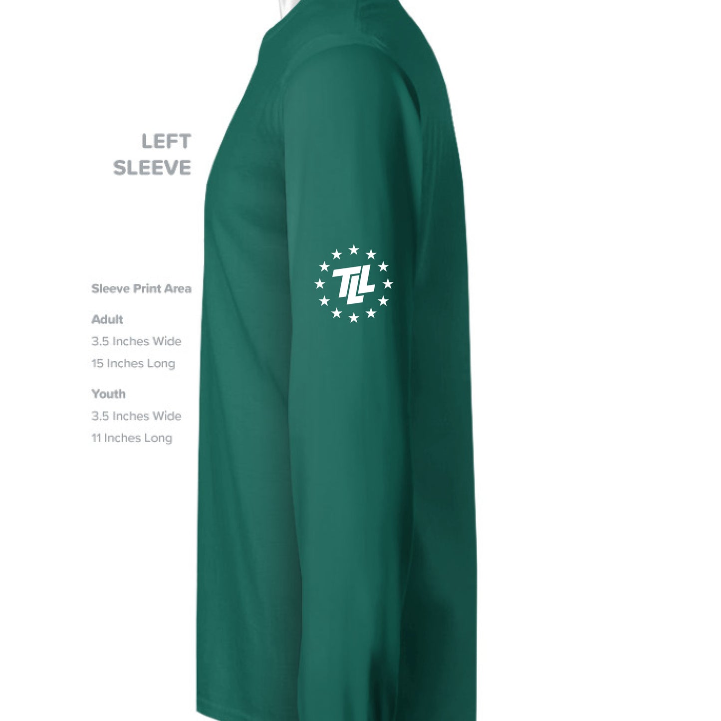 Collegiate Green - SLEEVE_LEFT